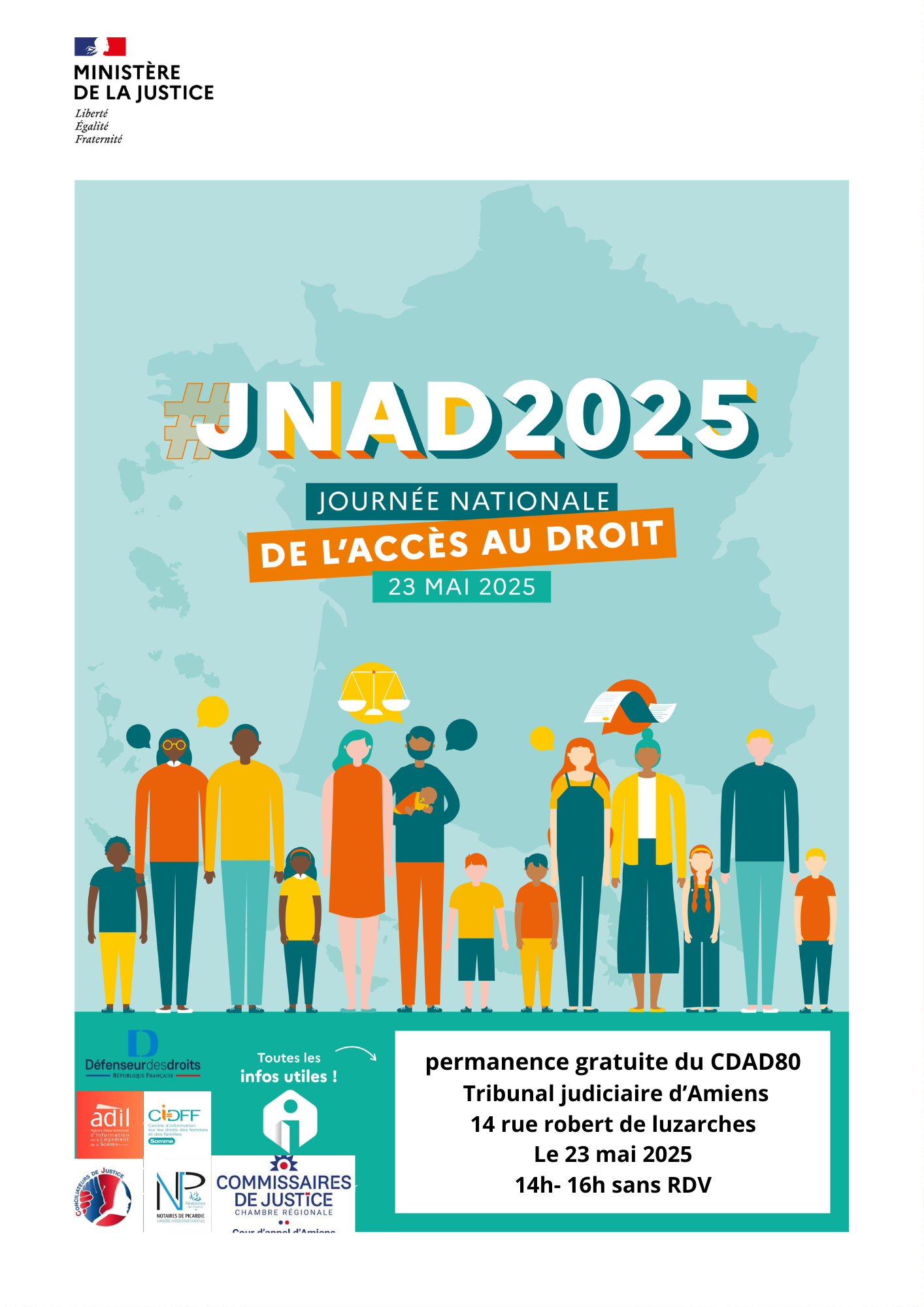 affiche JNAD CDAD80